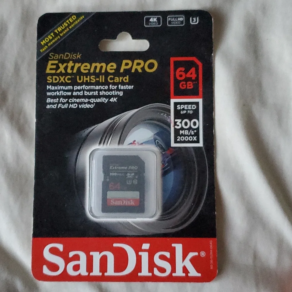 SanDisk Extreme Pro SDXC UHS-11 300x Memory Card